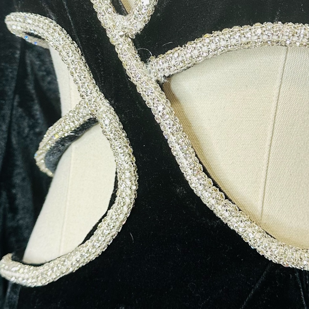PatBo Crystal Embellished Cut Out Minidress - Picture 10 of 16